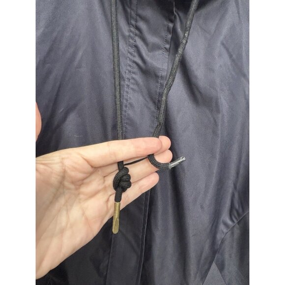 Burberry Jacket Windbreaker Womens Large Nova Check Lining Lightweight Hooded - Picture 8 of 9